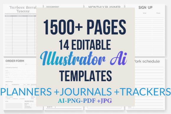 14 Editable Planners Template 6x9 for KDP: A Comprehensive Guide to Organizing Your Life