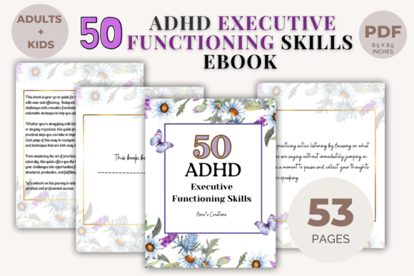 50 ADHD Executive Functioning Skills: Unlock Your Full Potential