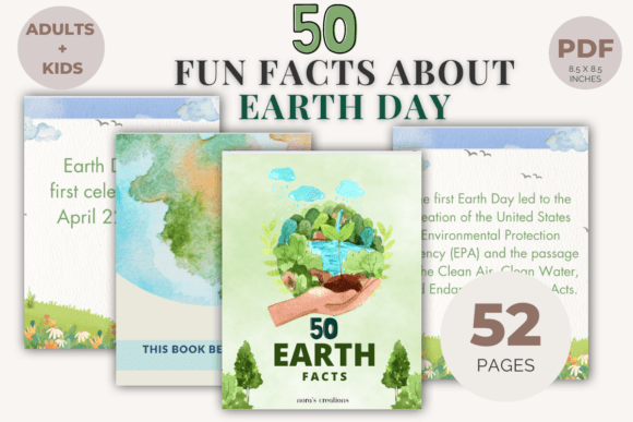 50 Earth Day Fun Fact Book: A Digital Guide to Environmental Awareness
