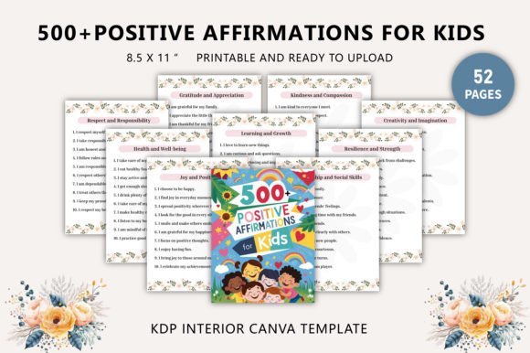 500 Positive Affirmations for Kids