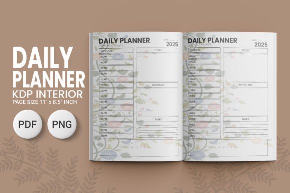 Daily Planner KDP V3 2025 05