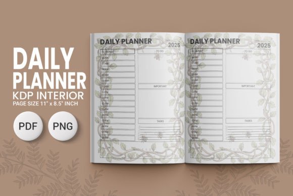 Daily Planner KDP V3 2025 13