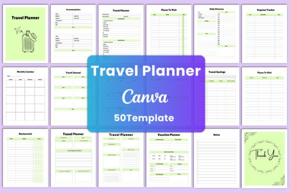 Editable Travel Planner 2024