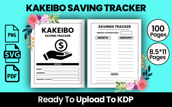 Kakeibo Saving Tracker Kdp Interior: A Practical Tool for Your Financial Journey