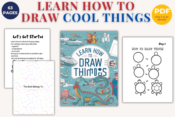 Learn How to Draw Cool Things 27-Days