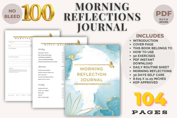 Morning Reflection Journal: A Guide to Self-Discovery and Growth